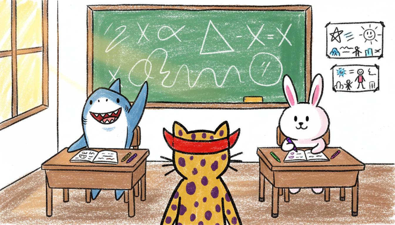 A quantum mechanics class scene and chapter goals